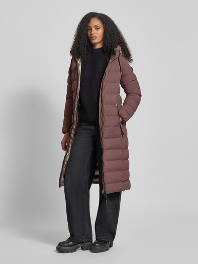 khujo Regular Fit Steppmantel mit Zweiwege-Reißverschluss Modell 'Gamp' Altrosa 1