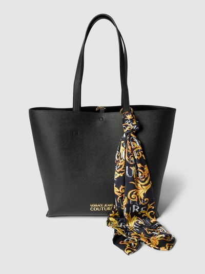 Versace Jeans Couture Shopper mit Label-Applikation Modell 'SHOPPER' Black 2