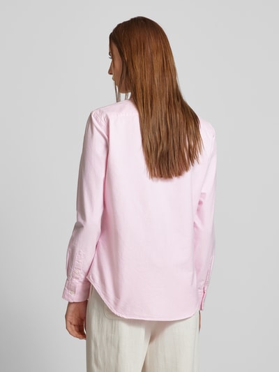 Polo Ralph Lauren Overhemdblouse met labelstitching Roze - 5