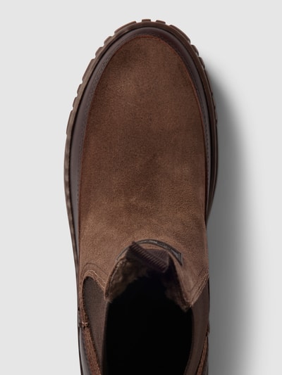 Gant Chelsea boots met labelapplicatie Taupe - 4