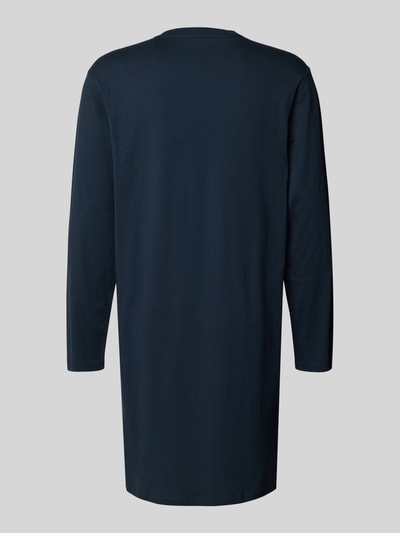 Schiesser Koszula nocna z okrągłym dekoltem Granatowy 3