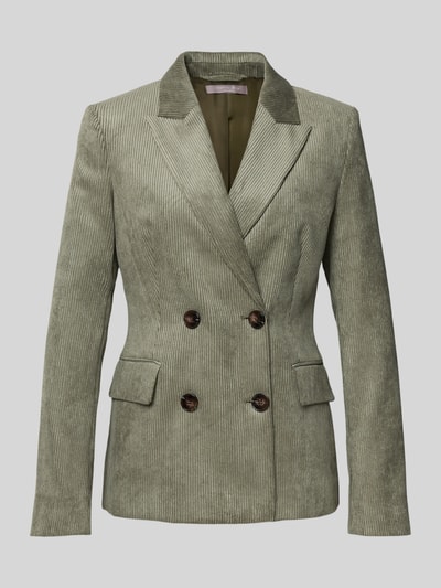 Christian Berg Woman Selection Blazer mit Strukturmuster Khaki 2