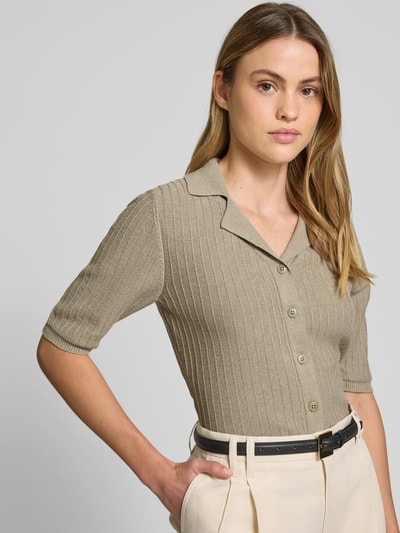 Filippa K Cardigan in Strick-Optik Mittelgrau 3