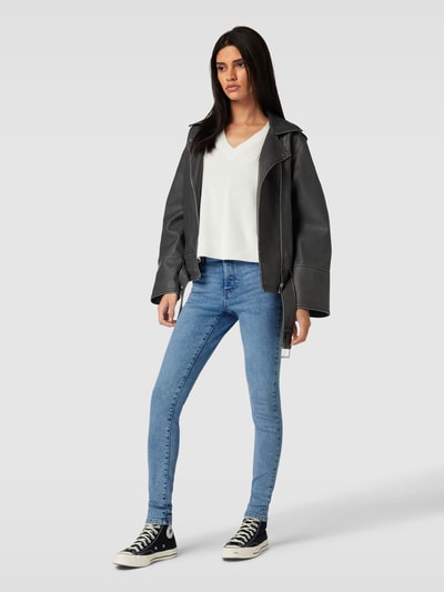 Pieces Skinny fit jeans in 5-pocketmodel, model 'DANA' Lichtblauw - 1