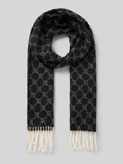 JOOP! COLLECTION Cornflower Schal aus Baumwoll-Mix Black 1