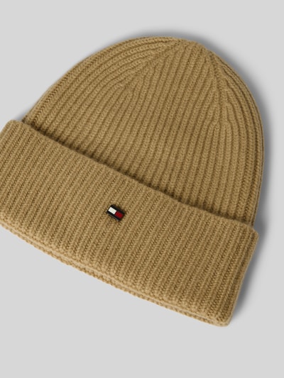 Tommy Hilfiger Beanie van puur kasjmier Camel - 2