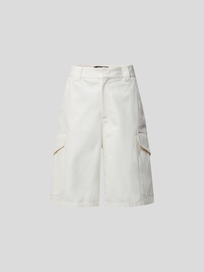 MSGM Bermudas mit Cargotaschen Offwhite 2