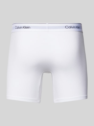 Calvin Klein Underwear Boxershort met band met label in een set van 3 stuks Wit - 3