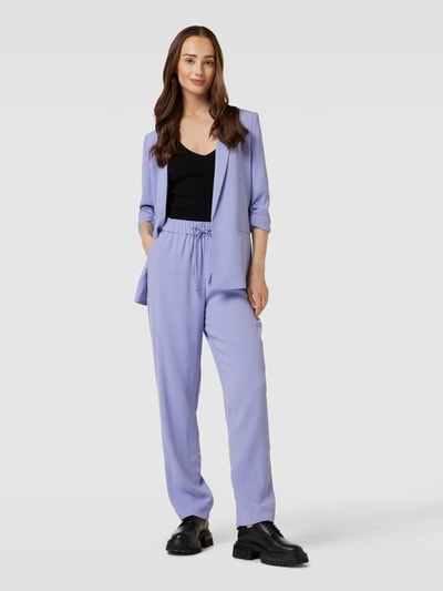 Soaked in Luxury Blazer met strookzakken Lavendel - 1