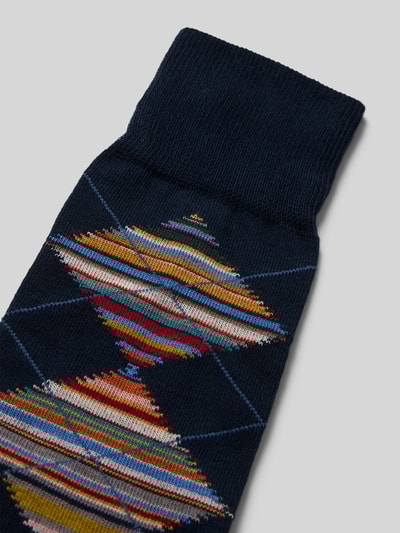 PAUL SMITH Socken mit geripptem Abschluss Marine 2
