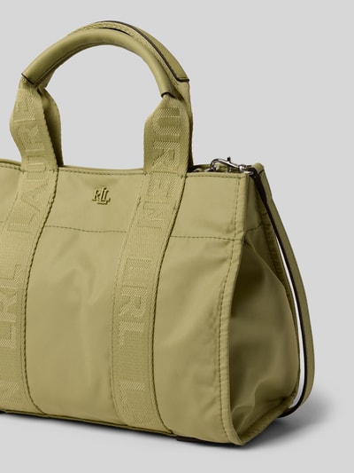 Lauren Ralph Lauren Tote Bag mit Tragehenkel Modell 'STEVIE' Oliv 3