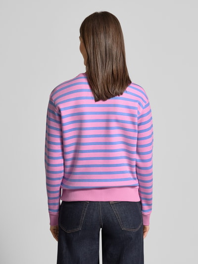 Christian Berg Woman Regular Fit Sweatshirt aus Baumwoll-Mix Rosa 5