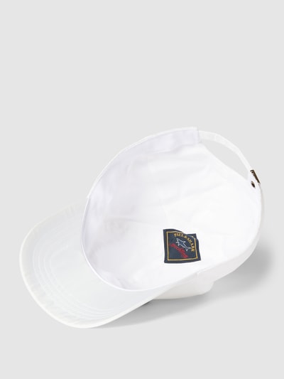 Paul & Shark Cap mit Label-Patch Modell 'P&S YACHTING' Weiss 2