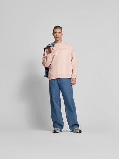 WON HUNDRED Oversized Sweatshirt aus Baumwolle Rosa 1