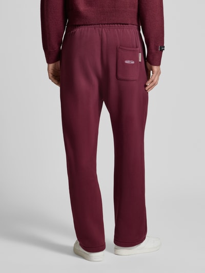 ANOTHER COTTON LAB Sweatpants mit elastischem Bund Bordeaux 5