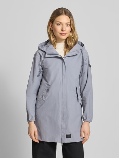 khujo Parka mit Label-Patches Modell 'AMETI' Eisblau 4
