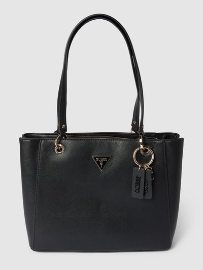 Guess Tote Bag mit Label-Anhänger Modell 'NOELLE NOEL' Black 1