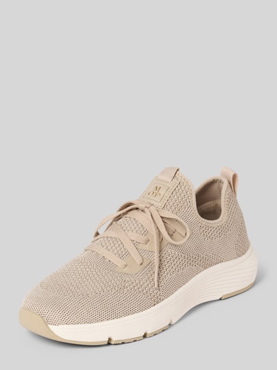Marc O'Polo Sneakersy o niskim kroju z naszywką z logo Piaskowy melanż 1