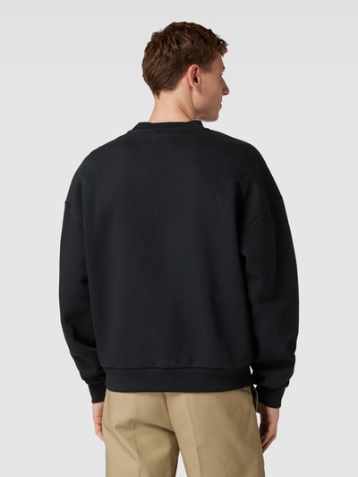 Jack & Jones Sweatshirt met ronde hals, model 'FIREFLY' Zwart - 5