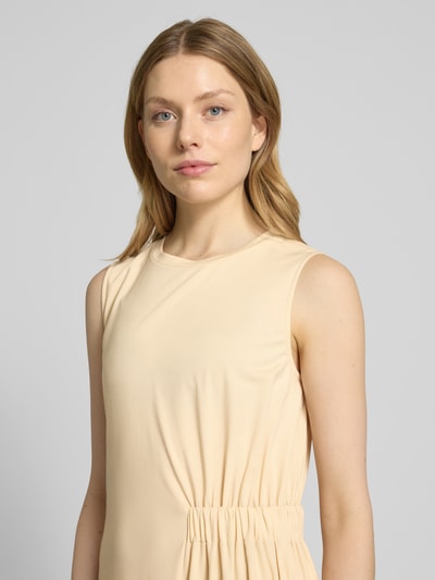 Weekend Max Mara Midi-jurk met plooien opzij, model 'TENEBRE' Offwhite - 3