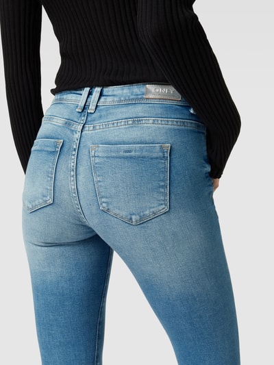 Only Skinny Fit Jeans im 5-Pocket-Design Hellblau 3