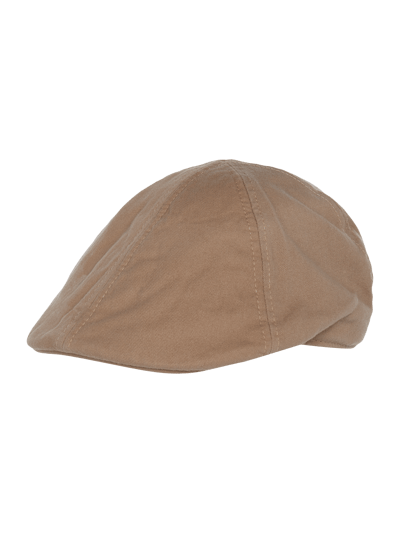 Müller Headwear Schiebermütze aus Baumwolle Beige 1