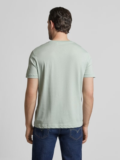 Tom Tailor T-shirt o kroju regular fit z czystej bawełny Limonkowy 5