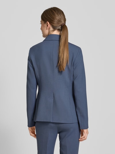 s.Oliver BLACK LABEL Slim fit blazer met dubbele knoopsluiting op 2 rijen Blauw - 5