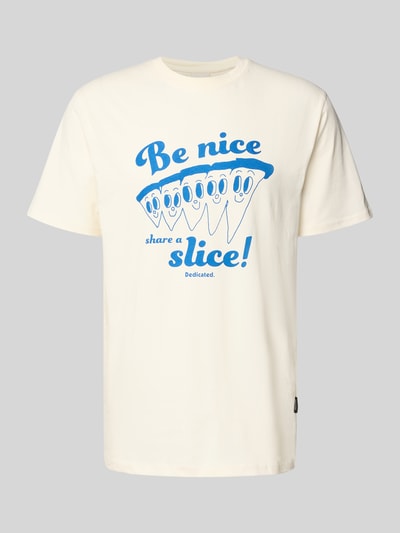 Dedicated T-Shirt mit Motiv-Print Offwhite 2