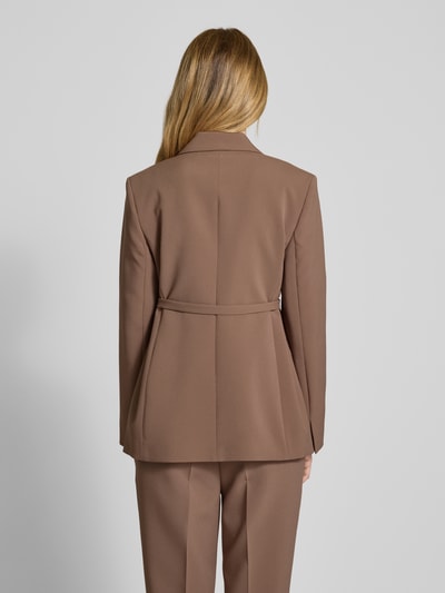 Someday Blazer mit Taillengürtel Modell 'Nadeline' Taupe 5