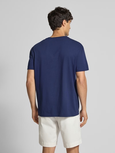 Polo Ralph Lauren Classic Fit T-Shirt mit Label-Stitching Marine 5