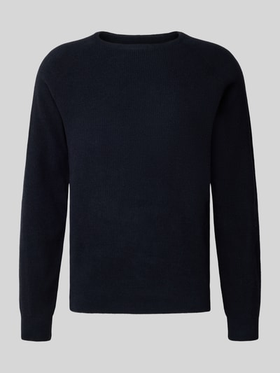 Blend Gebreide pullover met ronde hals, model 'DANTE' Zwart - 2