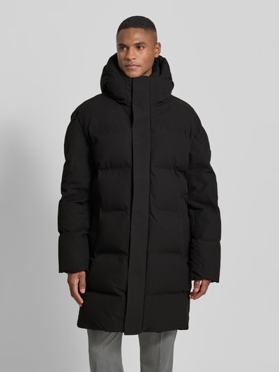 Cinque Steppmantel mit Kapuze Black 4