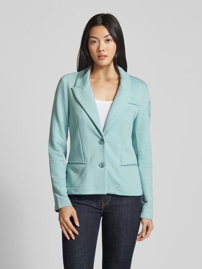 monari Blazer mit Label-Badge Mint 4