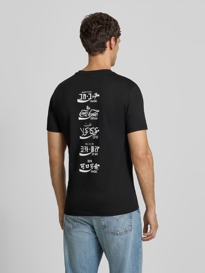 Antony Morato T-shirt met labelprint Zwart - 5