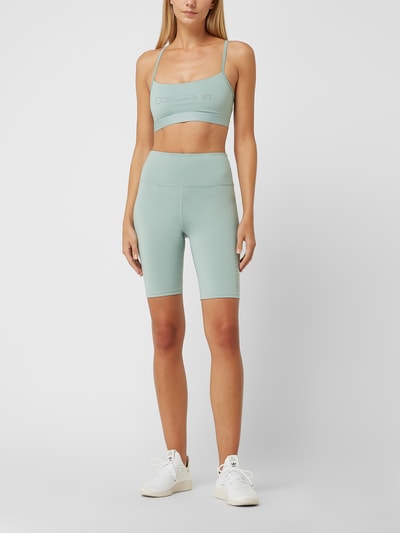 Calvin Klein Performance Bustier met reflecterend logo Mintgroen - 1