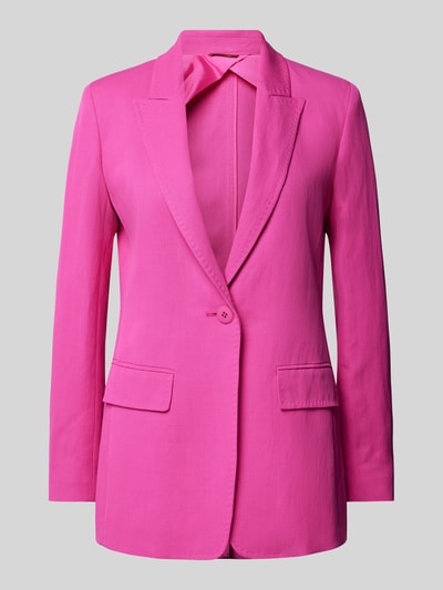 Max Mara Studio Blazer mit Pattentaschen Modell 'GITANE' Pink 2