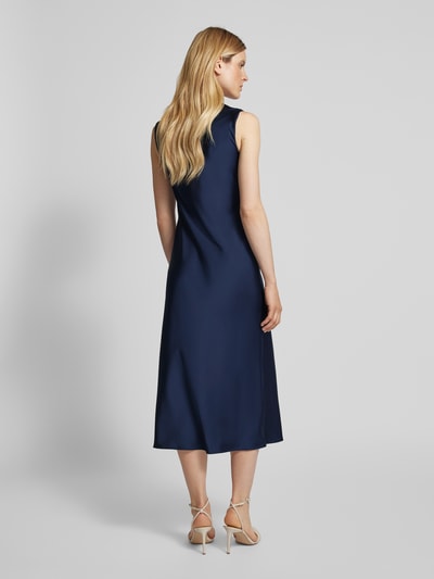 Weekend Max Mara Maxi-jurk met V-hals, model 'GIUBBA' Marineblauw - 5