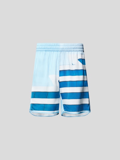 Blue Sky Inn Shorts mit elastischem Bund Hellblau 2