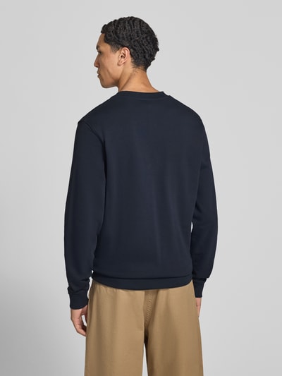 Marc O'Polo DENIM Regular Fit Sweatshirt aus reiner Baumwolle Marine 5