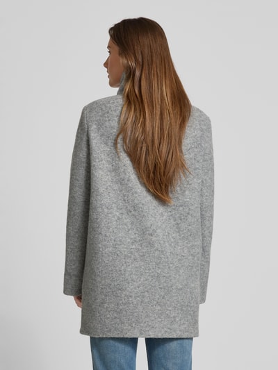 Fuchs Schmitt Kurzmantel mit Stehkragen und Eingrifftaschen Silber 5