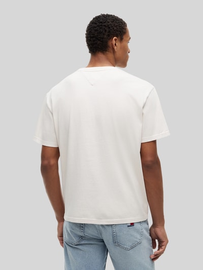 Tommy Jeans relaxed fit T-shirt van puur katoen Wit - 5