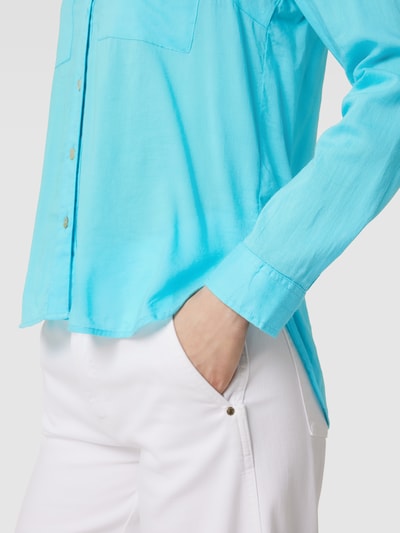 Christian Berg Woman Bluse mit Brusttaschen Aqua 3