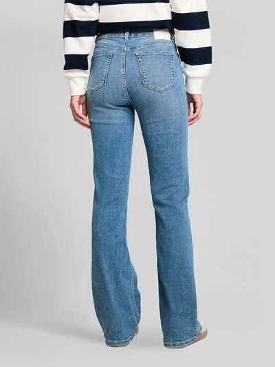Tom Tailor Denim Bootcut Jeans aus Baumwoll-Mix im 5-Pocket-Design Jeansblau 5