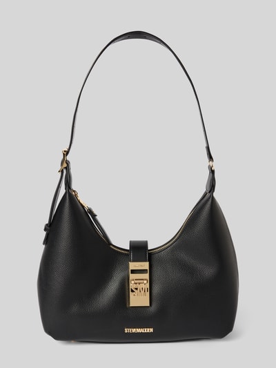 Steve Madden Shoulder Bag in Leder-Optik Modell 'Bovie' Black 2