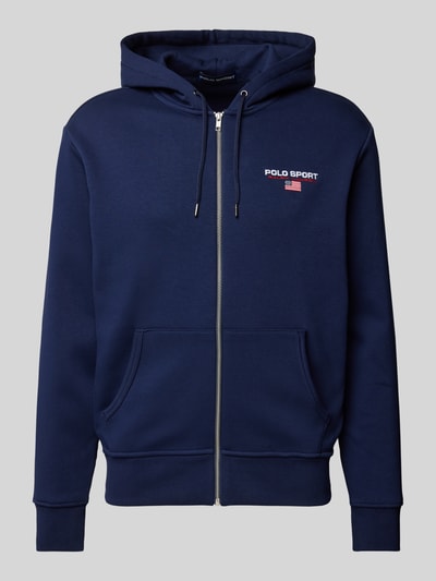 Polo Sport Sweatshirt met labelstitching Donkerblauw - 2