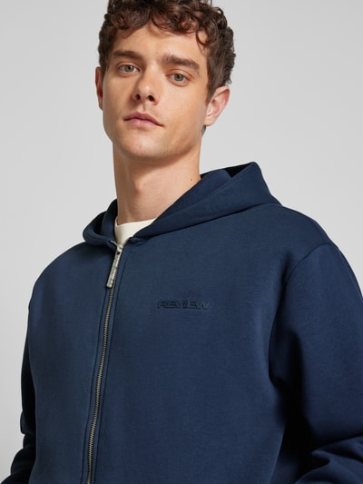 REVIEW Essentials hoodie met rits Marineblauw - 3