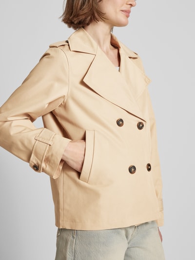 Soyaconcept Jacke mit Reverskragen Modell 'AMANDA' Beige 3