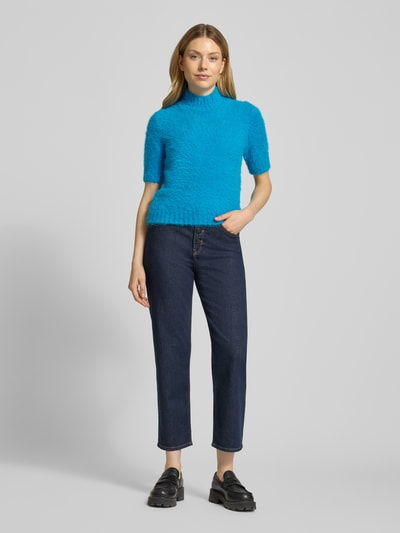 Marc Cain Strickpullover mit Stehkragen und 1/2-Arm Ocean 1