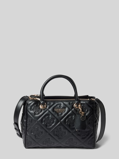 Guess Handtasche mit Reißverschluss Modell 'MARIEKE' Black 2